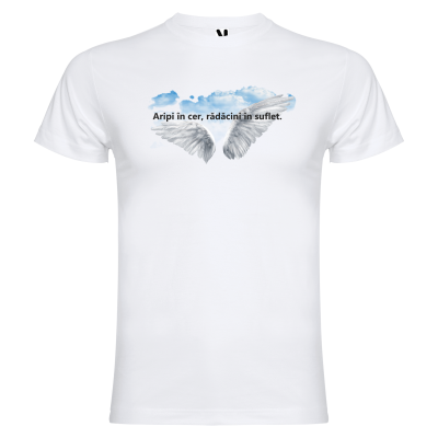 Tricou maneca scurta personalizat pentru barbati Model 7 Tricou maneca scurta personalizat pentru barbati Model 7